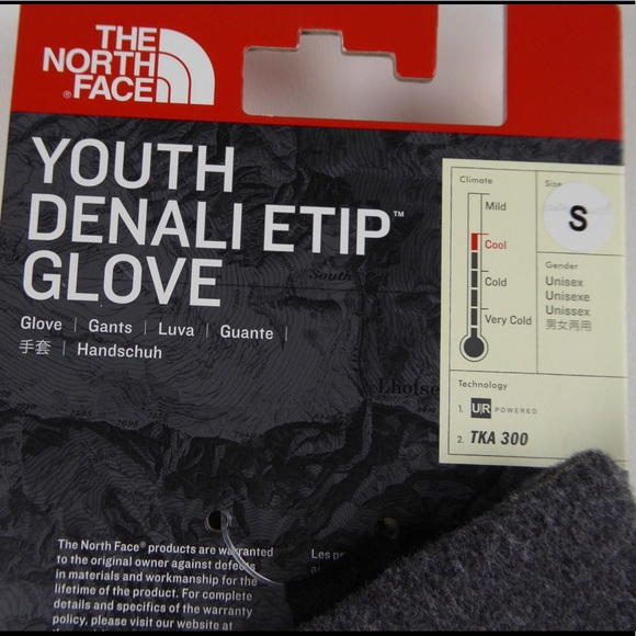 North Face Denali Gloves  Anders Reversible Beanie - Picture 3 of 8